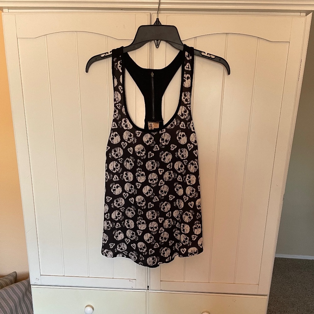 Skull tank top